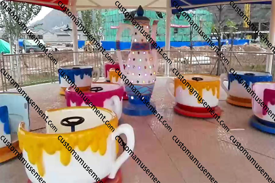 Customized Coffee Cup Rides for Sale 9 Seats